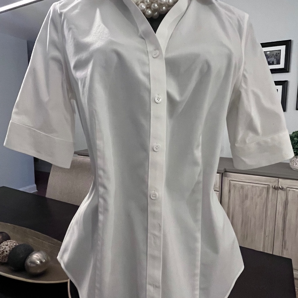 Talbots Wrinkle Resistent Fitted Blouse - image 5